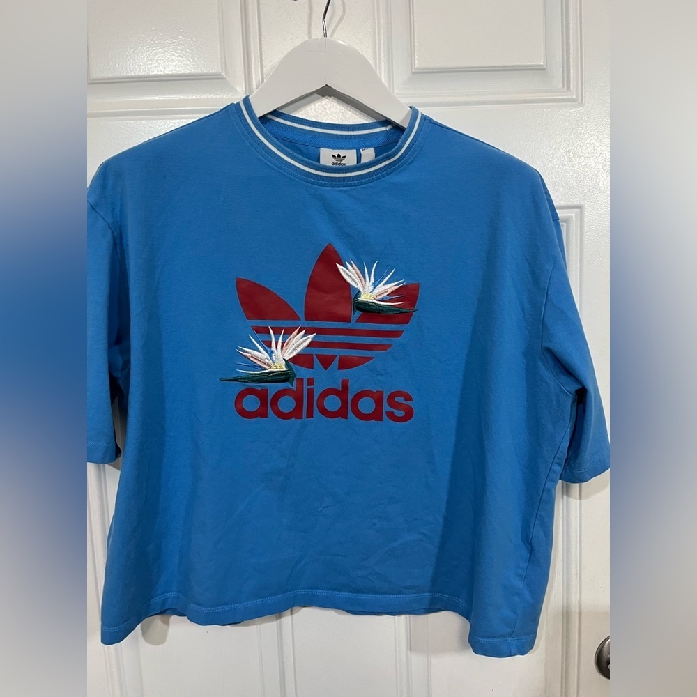 2/$30 Adidas Originals x Thebe Magugu Tee Size Medium
